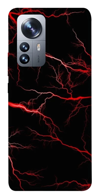 Чехол на Xiaomi 12 / 12X Красная молния фото 1 из 1