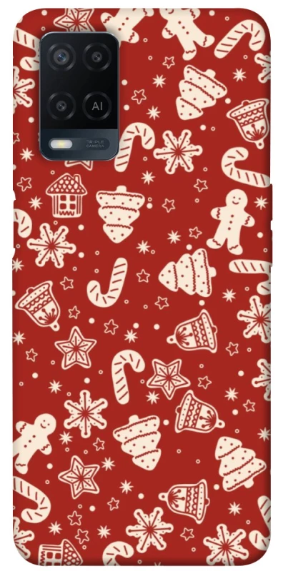 Чехол на Oppo A54 4G Новогодний v3 фото 1 из 1