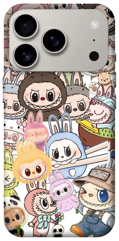 Чохол на Apple iPhone 17 Pro (6.3") All Labubus фото 1 з 1