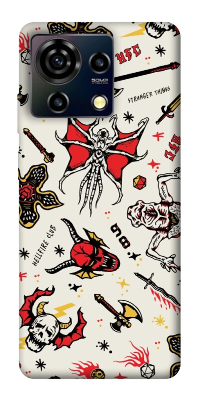 Чохол на ZTE Blade V50 Vita Stranger Things ver.2 фото 1 з 1