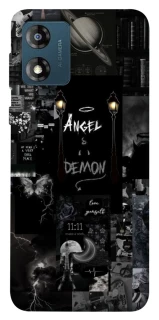 Чохол на Motorola Moto E13 Angel & Demon фото 1 з 1