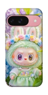 Чехол на Google Pixel 9 Labubu & Flowers ver.2 фото 1 из 1