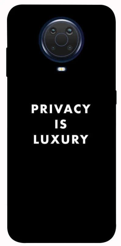 Чохол на Nokia G20 / G10 / 6.3 Privacy is luxury фото 1 з 1
