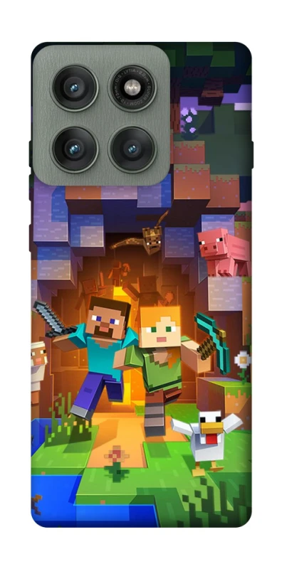 Чехол на Motorola Edge 60 Pro Minecraft game фото 1 из 1