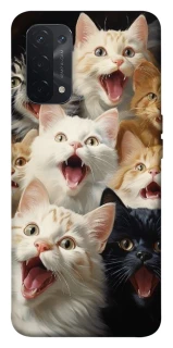 Чохол на Oppo A54 5G / A74 5G Коти фото 1 з 1