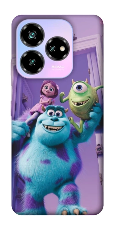 Чохол на ZTE Nubia V60 Monsters friends фото 1 з 1