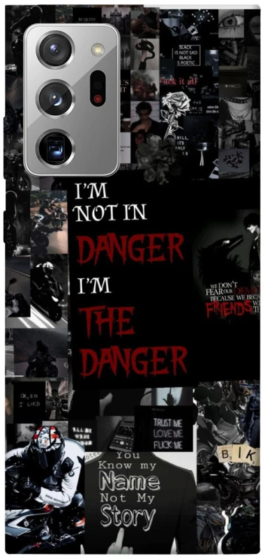 Чохол на Samsung Galaxy Note 20 Ultra Danger collage фото 1 з 1