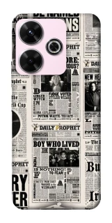 Чехол на Xiaomi Redmi 13 4G Harry Potter newspaper фото 1 из 1