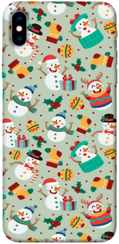 Чехол на Apple iPhone XS Max (6.5") Новогодний v2 фото 1 из 1