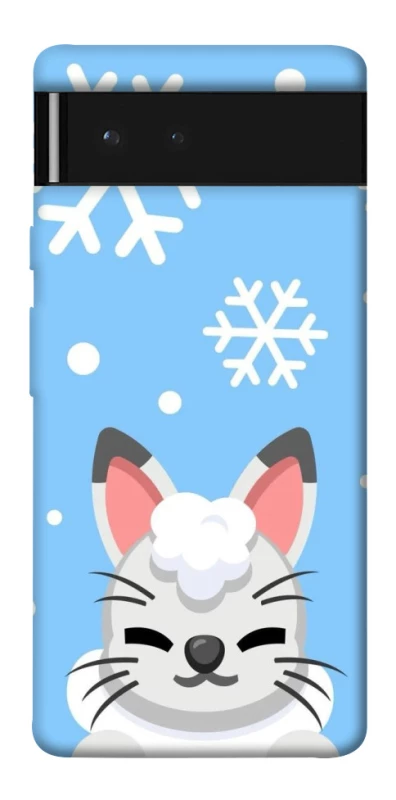 Чехол на Google Pixel 6 Adopt Me Snow Kitty Smile фото 1 из 1