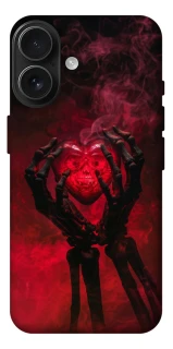 Чехол на Apple iPhone 17 (6.3") Heart in the hands of a skeleton фото 1 из 1
