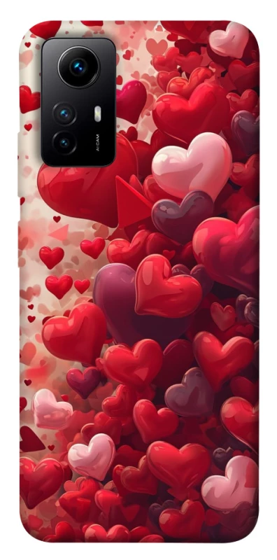 Чехол на Xiaomi Redmi Note 12S Many hearts фото 1 из 1