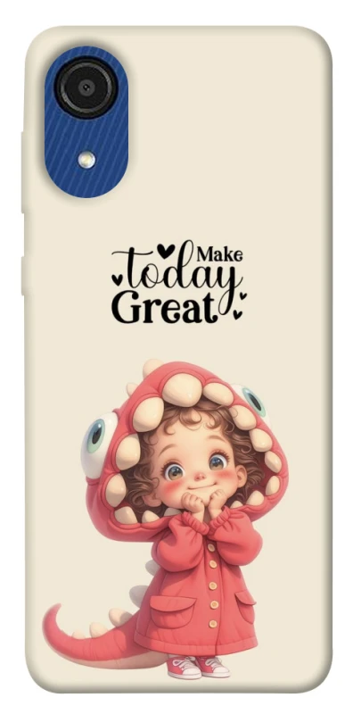 Чехол на Samsung Galaxy A03 Core Make today great фото 1 из 1