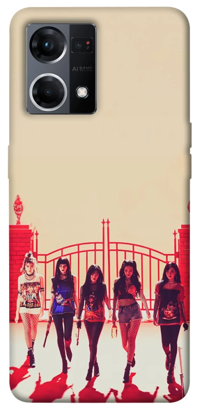 Чехол на Oppo Reno 7 4G RED VELVET v4 фото 1 из 1