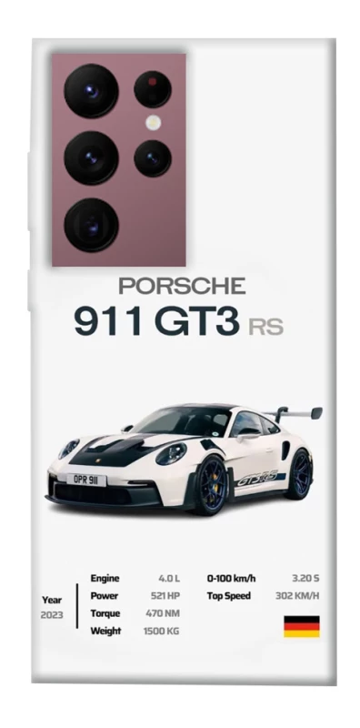 Чехол на Samsung Galaxy S22 Ultra Porsche 911 GT3 фото 1 из 1