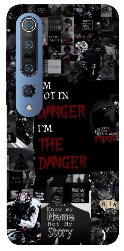 Чохол на Xiaomi Mi 10 / Mi 10 Pro Danger collage фото 1 з 1