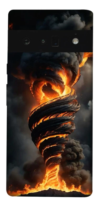 Чохол на Google Pixel 6 Pro Вогняний торнадо фото 1 з 1