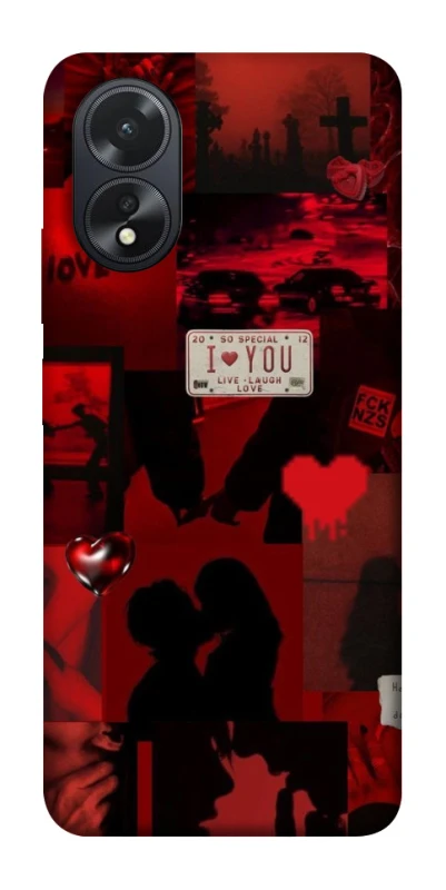 Чехол на Oppo A18 Love collage ver.2 фото 1 из 1