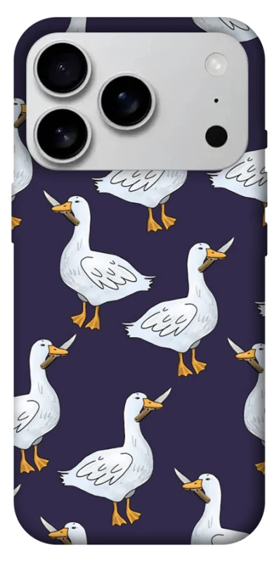 Чохол на Apple iPhone 17 Pro Max (6.9") Гуси з претензією фото 1 з 1