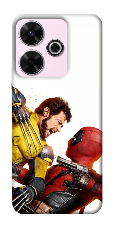 Чохол на Xiaomi Redmi 13 4G Deadpool and Wolverine фото 1 з 1
