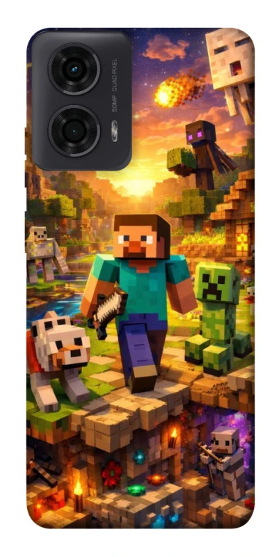 Чохол на Motorola Moto G04 Minecraft v6 фото 1 з 1