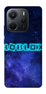 Чохол на Xiaomi Redmi Note 14 4G (Int. version) Roblox Space Logo Blue фото 1 з 1