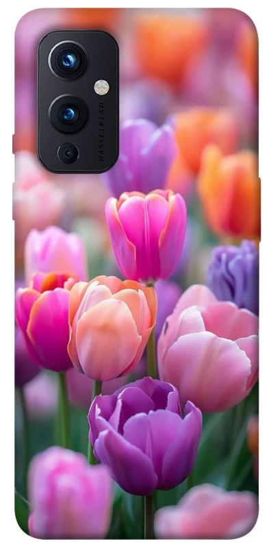 Чехол на OnePlus 9 Поле тюльпанов фото 1 из 1
