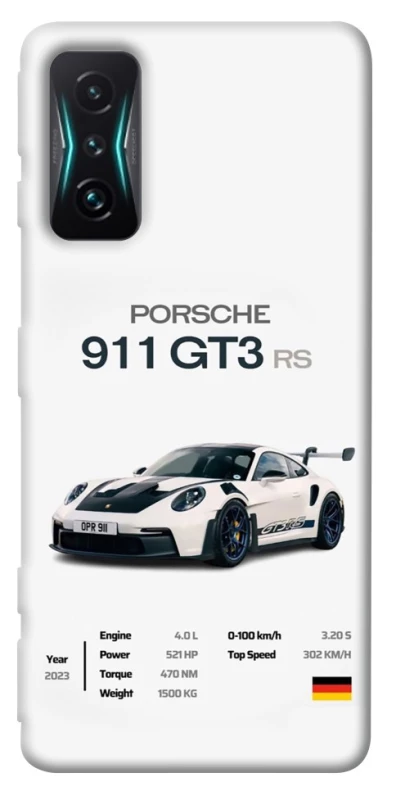 Чохол на Xiaomi Redmi K50 Gaming Porsche 911 GT3 фото 1 з 1