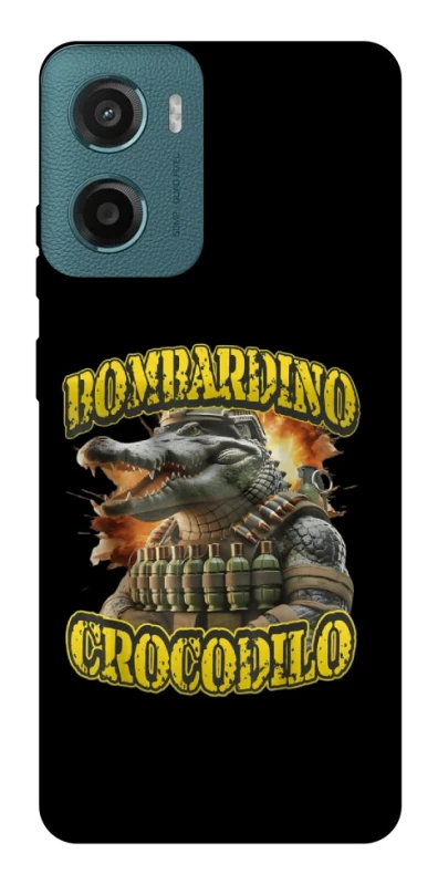 Чохол на Motorola Moto G06 Bombardino Crocodilo фото 1 з 1