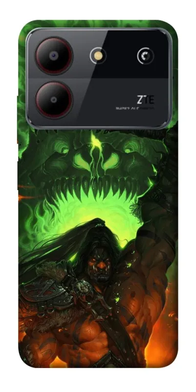 Чохол на ZTE Blade A54 4G Gromash Hellscream фото 1 з 1
