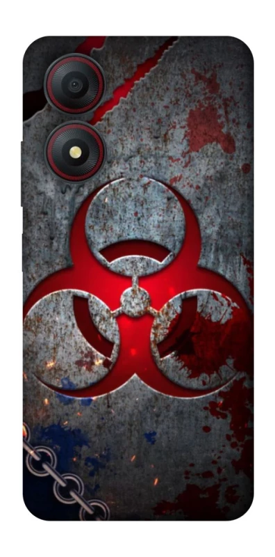 Чехол на ZTE Blade A34 4G Радиация v3 фото 1 из 1