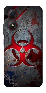 Чехол на ZTE Blade A34 4G Радиация v3 фото 1 из 1