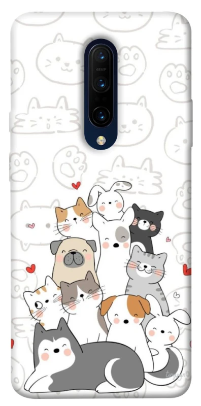 Чохол на OnePlus 7 Pro Funny Pets фото 1 з 1