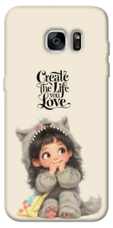 Чохол на Samsung G935F Galaxy S7 Edge Create the life you love фото 1 з 1