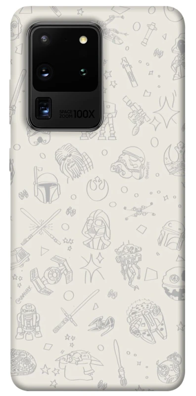 Чохол на Samsung Galaxy S20 Ultra Star Wars background ver.1 фото 1 з 1