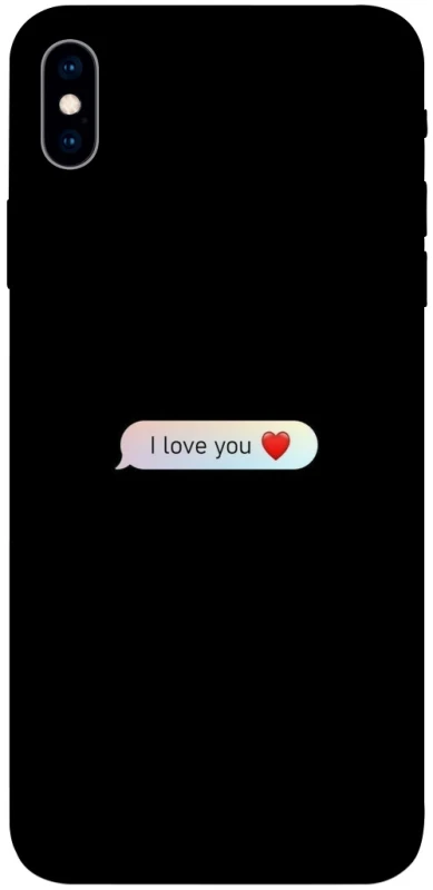 Чохол на Apple iPhone XS Max (6.5") Love aesthetic ver.10 фото 1 з 1