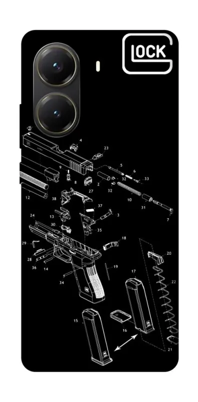 Чохол на Xiaomi Poco X6 Pro LOCK фото 1 з 1