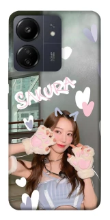 Чехол на Xiaomi Redmi 13C Sakura - LE SSERAFIM фото 1 из 1