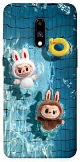 Чохол на OnePlus 7 Labubu in the pool фото 1 з 1