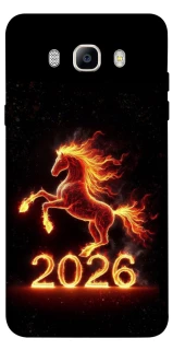 Чохол на Samsung J510F Galaxy J5 (2016) Red Fire Horse ver.1 фото 1 з 1