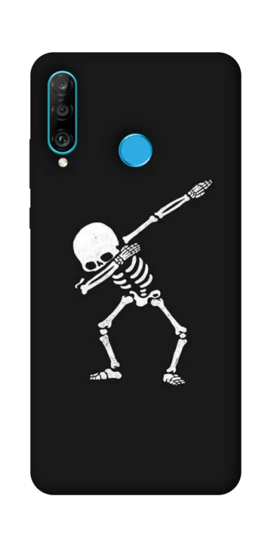 Чохол на Huawei P30 lite Halloween skeleton фото 1 з 1