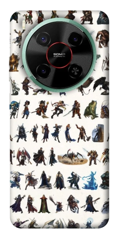 Чохол на ZTE Nubia V70 Max Character Selection фото 1 з 1