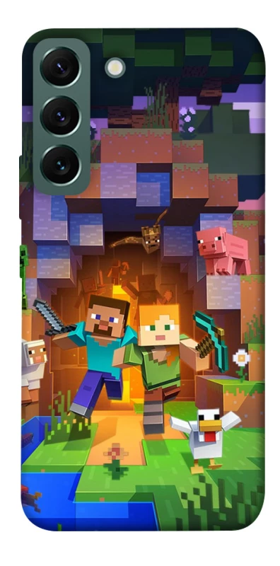 Чохол на Samsung Galaxy S22 Minecraft game фото 1 з 1