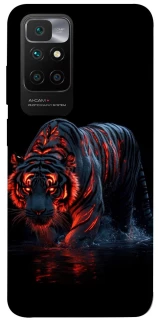 Чохол на Xiaomi Redmi 10 fire tiger фото 1 з 1