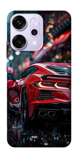 Чехол на Oppo Reno 14 Pro Red sports car фото 1 из 1