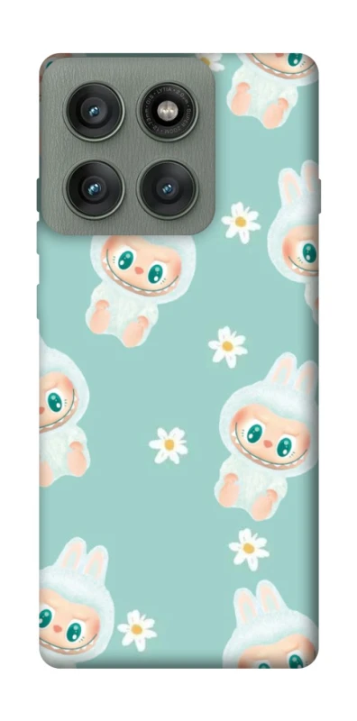 Чехол на Motorola Edge 60 Pro Labubu Green фото 1 из 1