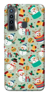 Чехол на TECNO Camon 17 Новогодний v2 фото 1 из 1