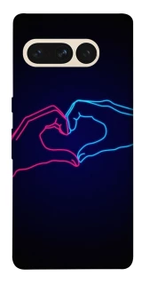 Чехол на Google Pixel 7 Pro Neon love фото 1 из 1