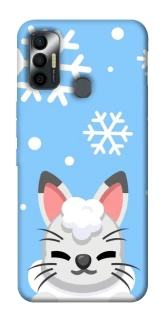 Чохол на TECNO Spark 7 Adopt Me Snow Kitty Smile фото 1 з 1