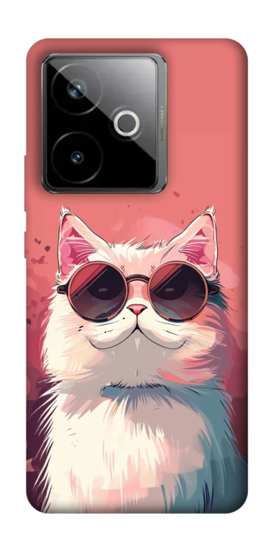 Чохол на Realme GT 7T Сat with glasses фото 1 з 1